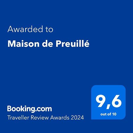 Maison De Preuille Payre Экстерьер фото